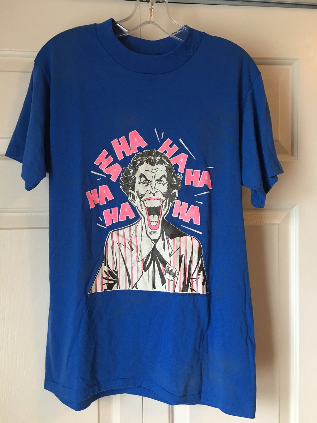 Vintage 1990s the Joker T Shirt. Size L. Ha Ha Ha Made in - Etsy