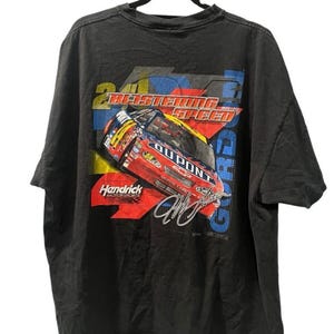 Vintage Jeff Gordon Chase Authentics Crew Neck Short Sleeve Shirt Size XL Nascar