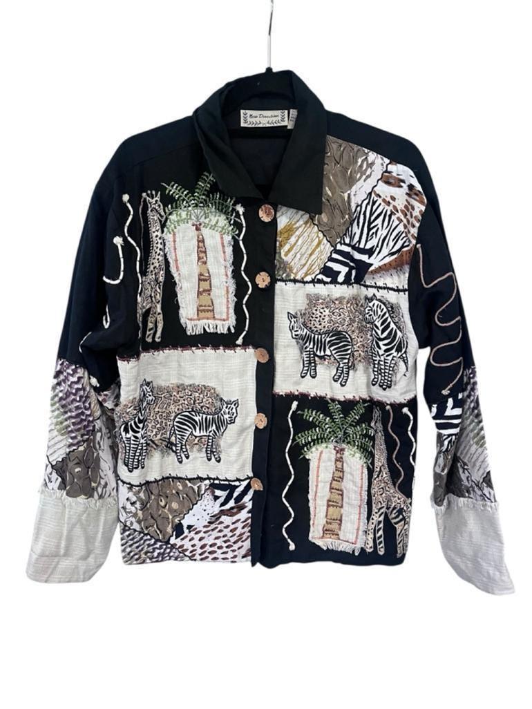 Vintage Zebra Jacket - Etsy