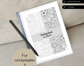 ReMarkable 2 用ハチのトレースブック：マルハナバチ 40 ページ