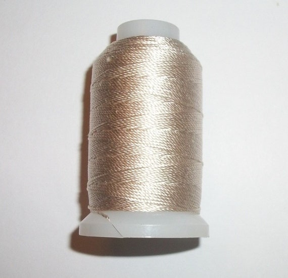 Purely silk thread Ecru 1 spool or card
