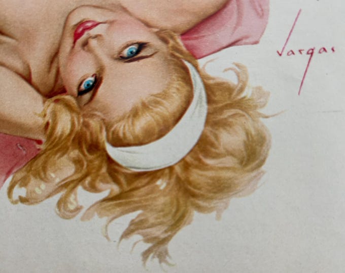 1965 Alberto Vargas Sexy Playboy Pinup Print V117 - Etsy