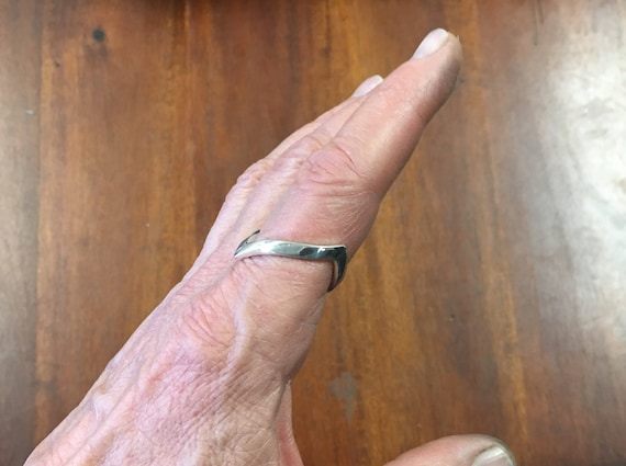Mens shop wishbone ring