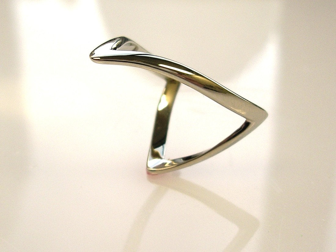 【大セール】 MEJURI Wishbone リング Wishbone 14k Gold Ring Stacker Set | Mejuri