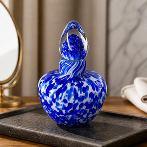 Murano Perfume Bottle With Stopper - Etsy