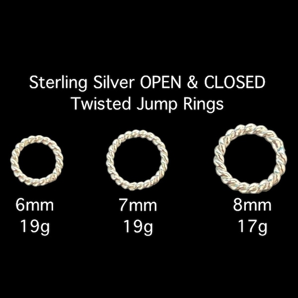 7mm 275pc Silver Jump Rings, Open / Split Silver Plated Open Round Jump