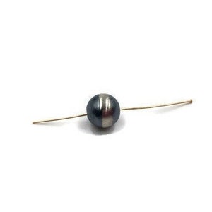 10mm Navajo Pearl, Sterling Silver, 1 Piece