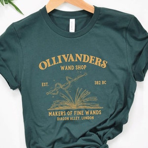 Wizard Wand Shirt, Wand Shop Shirt, Wizard Crewneck, Magic Shirt, Bookworm Tee, Magic Wand Shirt, Wizard Sweatshirt, Wizard Gifts