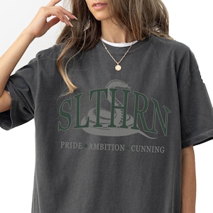 Green House Shirt, Wizard House Shirt, Comfort Colors Wizard House Shirt, Snake House Shirt, Wizard School Shirt, Universal Vacation Tee