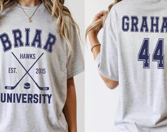 Briar Hockey Shirt, Off-Campus Crewneck, Hockey Romance Shirt, Briar U Sweatshirt, Campus Hockey, Briar U Hoodie, Custom University Hockey