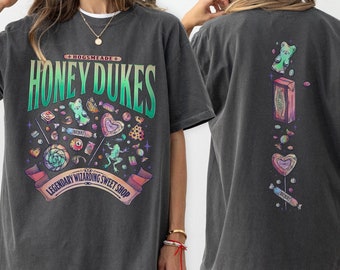 Wizard Sweet Shop Shirts, Comfort Color Wizard, Wizard School Fandom Shirt, Magic Candy Shop Tee, Theme Park Shirt, Magical School Shirt