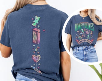 Wizard Sweet Shop Shirt, Comfort Color Wizard Tee, Magic Candy Shop Tee, Theme Park Shirt, Magical School Shirt, Wizard School Fandom