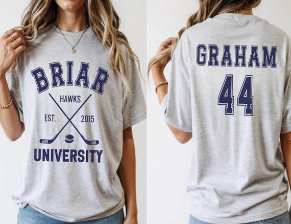 Briar Hockey Shirt, Off-Campus Crewneck, Hockey Romance Shirt, Briar U Sweatshirt, Campus Hockey, Briar U Hoodie, Custom University Hockey