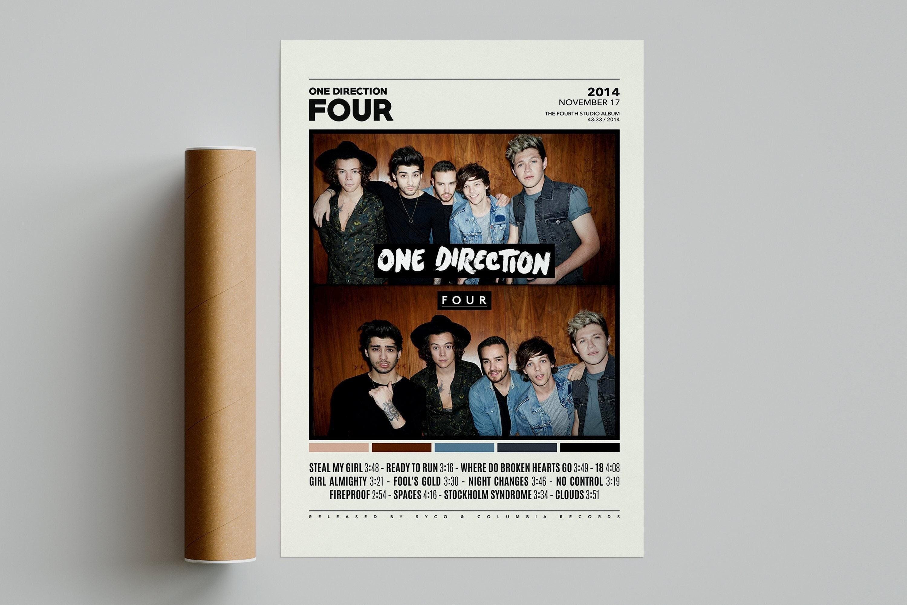 One Direction Four Deluxe stores Booklet