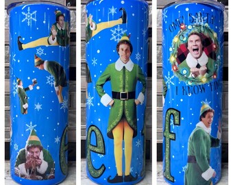 Buddy the Elf 20oz Tumbler Stainless Steel Mug Gift