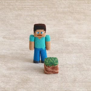 Minecraft Steve Amigurumi Crochet Pattern Digital PDF Guide - Etsy