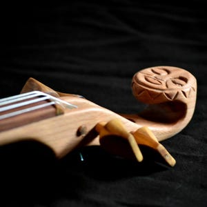 Fídula 4 cuerdas / Rabel / Viola / Violín artesanal / Fiddle 4 strings / Rebec / Vielle