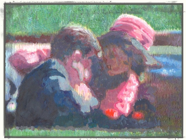 JFK & Jackie Art Print: 1960s History Painting