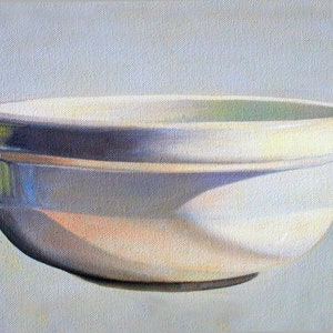 Art Print &quot;BOWL&quot; From Original OIL Painting Still Life, kitchen art, stillife