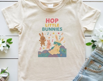Techno Toddler Tee: My First Rave - Lenny Pearce Concert Outfit, hop little bunnies