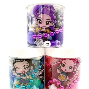 K Pop Demon Inspired Playdough 4oz or 8oz Jars