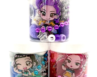 K Pop Demon Inspired Playdough 4oz or 8oz Jars