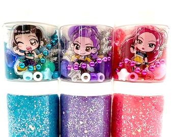 K Pop Demon Inspired Playdough 4oz or 8oz Jars