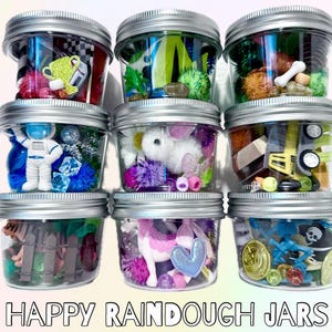 Play Dough 4oz or 8oz Jars, PlayDough Kit, Kids Party Favors, Sensory Kit, Kids Birthday Gifts, Birthday Party Favors