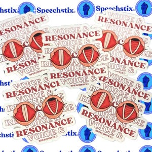 Stimme & Resonanz Sticker