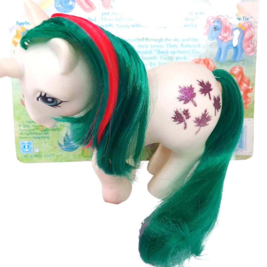 Mlp Using Comb My Little Pony G1 Gusty Unicorn With Comb & Card Hasbro MLP Rare HTF - Etsy