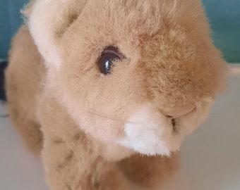 Vintage Applause World Wildlife Fund Lion Cub Big Cat 6" Plush 1985