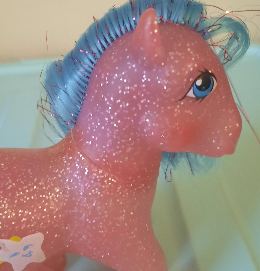 My Little Pony G1 Star Dancer Sparkle Store Version Glitter Pink Hasbro ...
