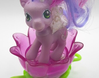 G3 My Little Pony Meadow Moon Breezie with Cart Hasbro MLP Rare HTF