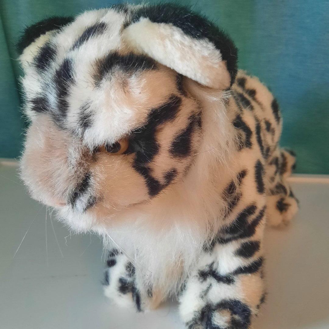 Vintage Applause World Wildlife Fund Snow Leopard Big Cat - Etsy