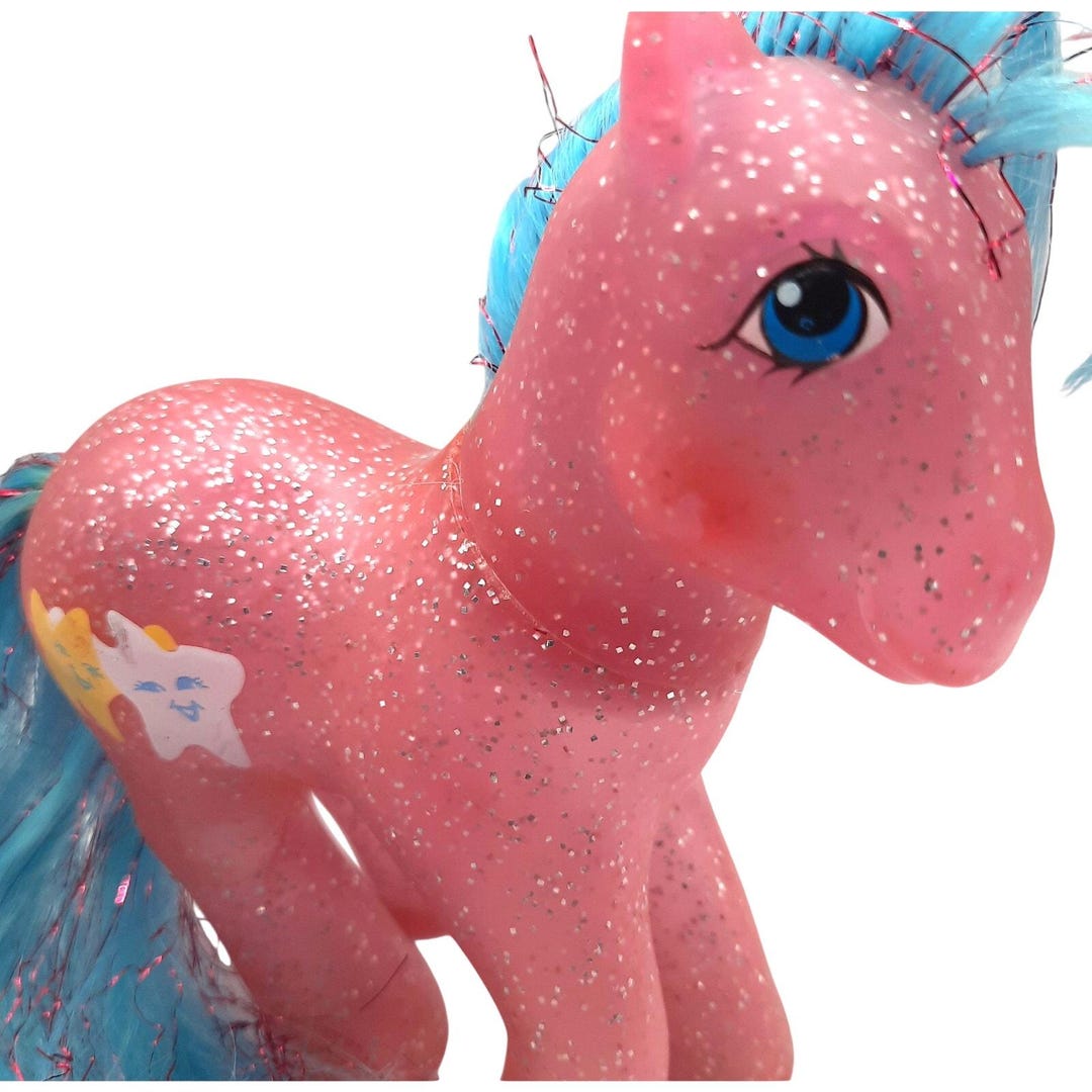 My Little Pony G1 Star Dancer Sparkle Store Version Glitter Pink Hasbro ...