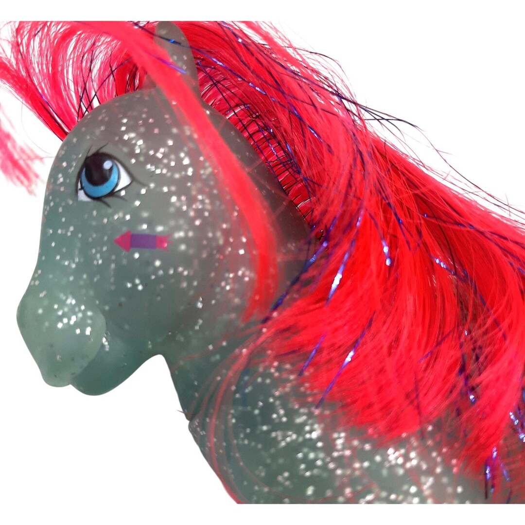 My Little Pony G1 Sky Rocket Sparkle Glitter Mail Order Cheek Symbol ...
