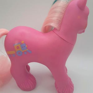 Vintage G1 My Little Pony Big Brother Steamer Boy Clydesdale Hasbro MLP ...