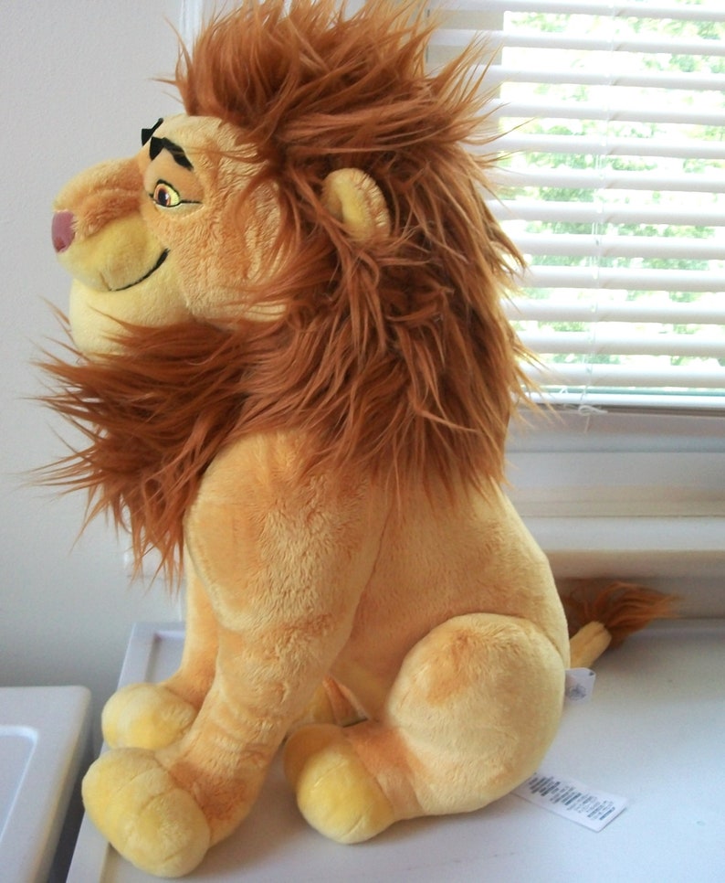 Disney The Lion King Mufasa Adult Plush 14 Disney Store | Etsy