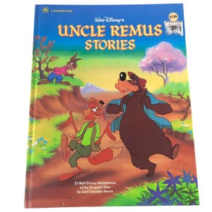 Disney Uncle Remus Stories Golden Book Song of the South Hardcover OoP
