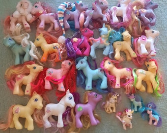 G3 My Little Pony Lot of 24 Ponies #1 Odor Hasbro MLP Rare HTF