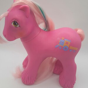 Vintage G1 My Little Pony Big Brother Steamer Boy Clydesdale Hasbro MLP ...