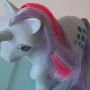 Vintage G1 My Little Pony Wunderkerze Einhorn EXC Hasbro MLP Rare HTF