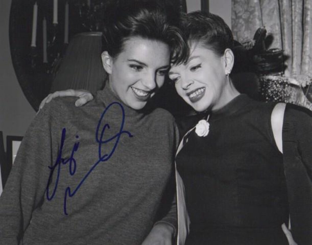 Liza Minnelli in Person Signed Photo - - Etsy