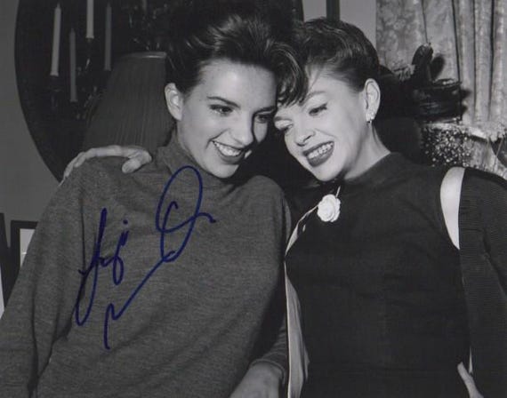 Liza Minnelli in Person Signed Photo - - Etsy