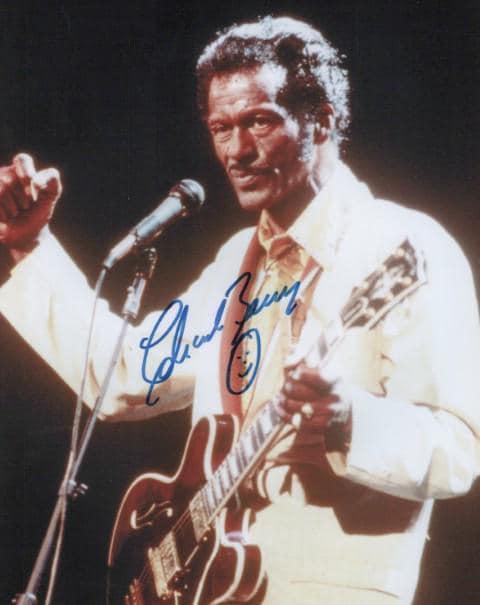 Chuck Berry Signed - Etsy