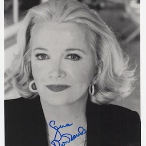 Gena Rowlands (1930-2024) Signed Photo -