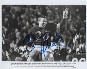 ハリウッド　デニス・クエイド　直筆サイン入り8Ｘ10 フォト　証明書付き デニス・クエイド、アメリカ人俳優、100%保証の直筆サイン入り