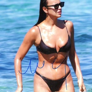 Irina Shayk In Person Signed Photo - VICTORIA SECRETS