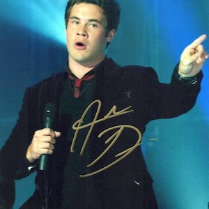 Adam Divine In Person Signed Photo - PITCH PERFECT