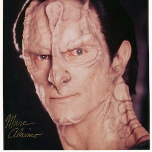 Marc Alaimo In Person Signed Photo - DEEP SPACE NINE